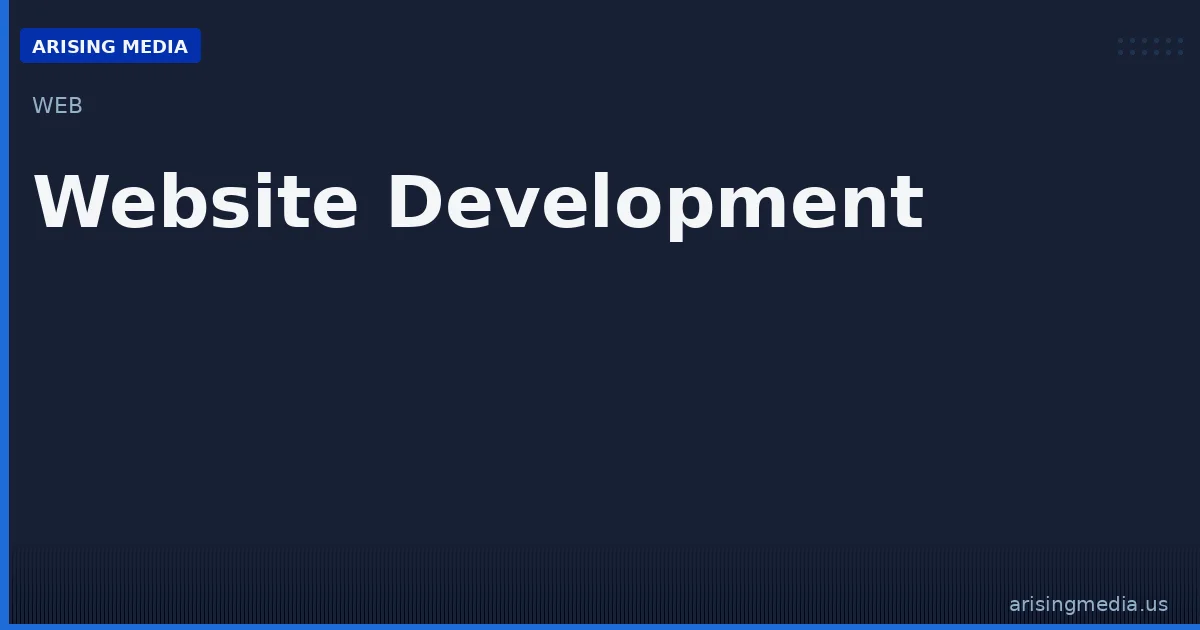 Website Development Services