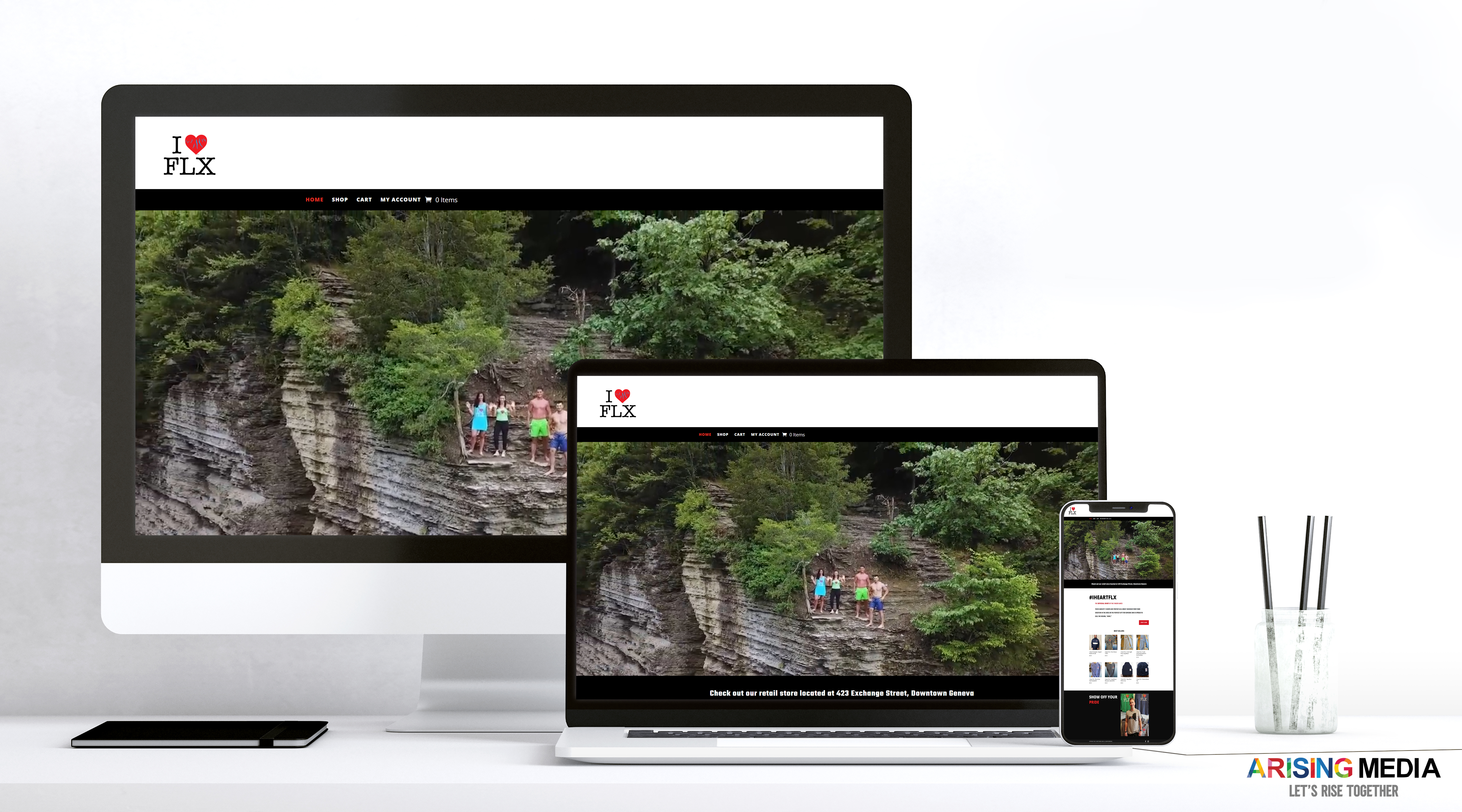 Web, Arising Media portfolio