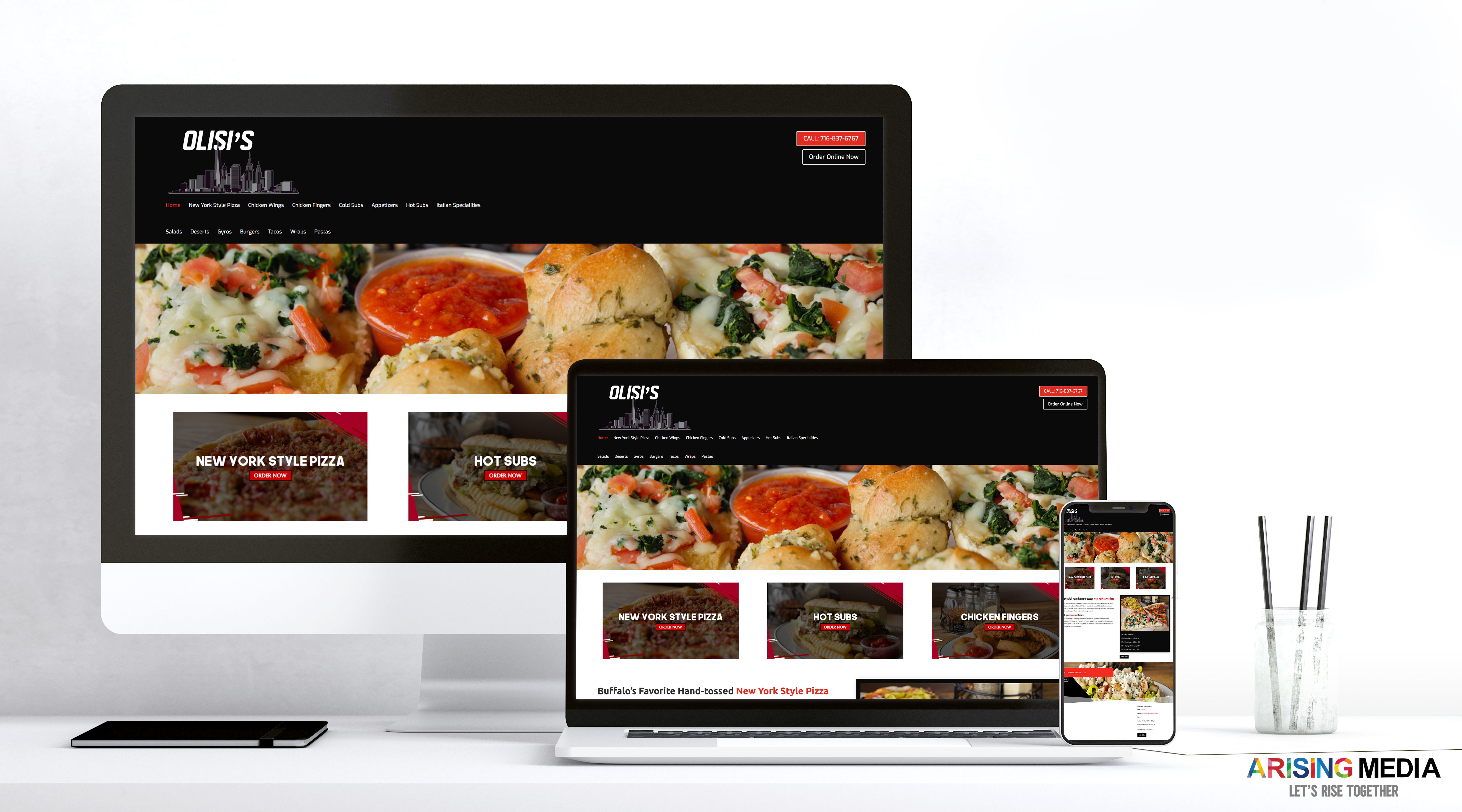 Web, Arising Media portfolio