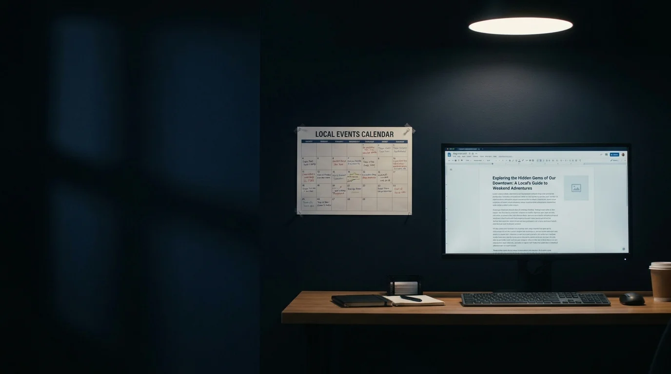 Local Content Marketing Services: our approach