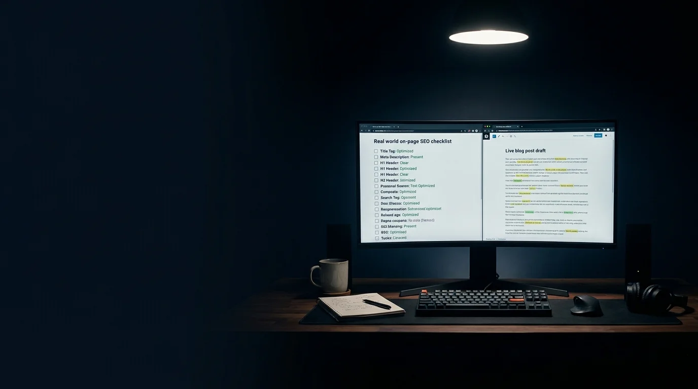 On-Page Content Optimization Services: our approach